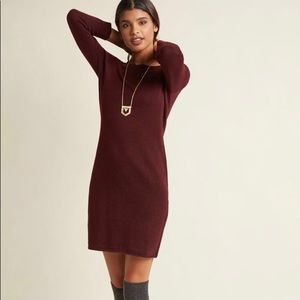 Burgundy Sweater Dress by Jack by BB Dakota